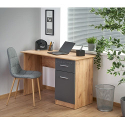 Письменный стол Halmar Elmo (Wotan Oak/Anthracite)