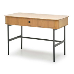 Письменный стол Halmar Smart B-1 (Natural Oak/Black) Thumb