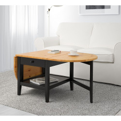 Журнальный столик Ikea Arkelstorp 65x140x52 (Черный) Thumb
