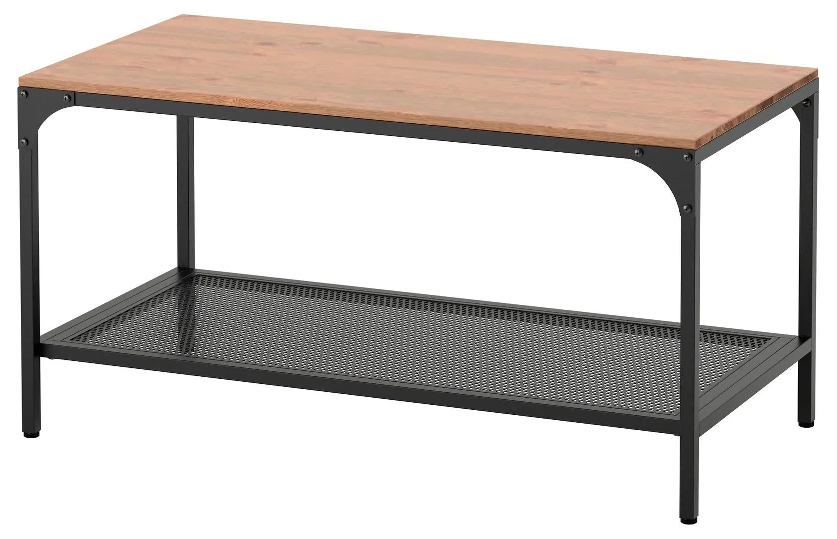 Masa pentru reviste Ikea Fjallbo 90x46 (Negru)