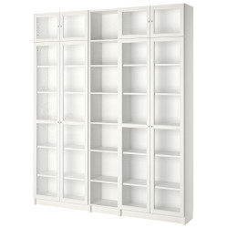 Biblioteca Ikea Billy/Oxberg 200x30x237 (Alb) Thumb