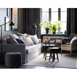 Set masute pentru reviste Ikea Kragsta (Negru) Thumb