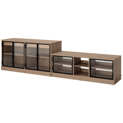 Tumba pentru TV Ikea Lanesund 322x47x81 (Gri-Maro) Thumb