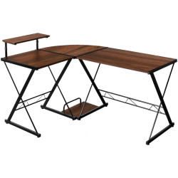 Masa de calculator Costway HW65968WT (Walnut) Thumb