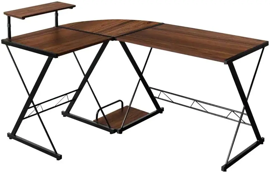 Masa de calculator Costway HW65968WT (Walnut)