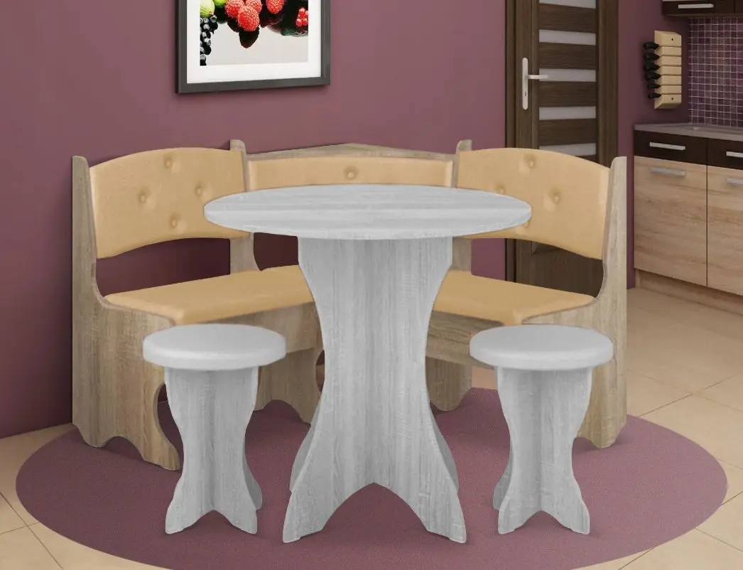 Coltar de bucatarie Пехотин Boyarin (Sonoma Oak/Coffee)