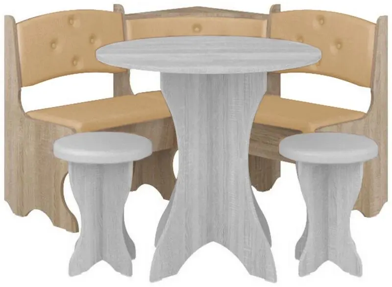 Coltar de bucatarie Пехотин Boyarin (Sonoma Oak/Coffee)