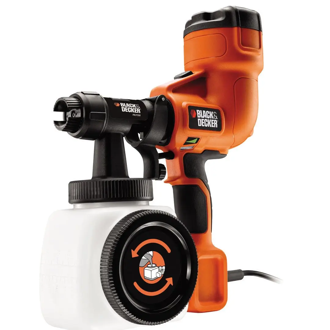 Краскораспылитель электрический Black&Decker HVLP200