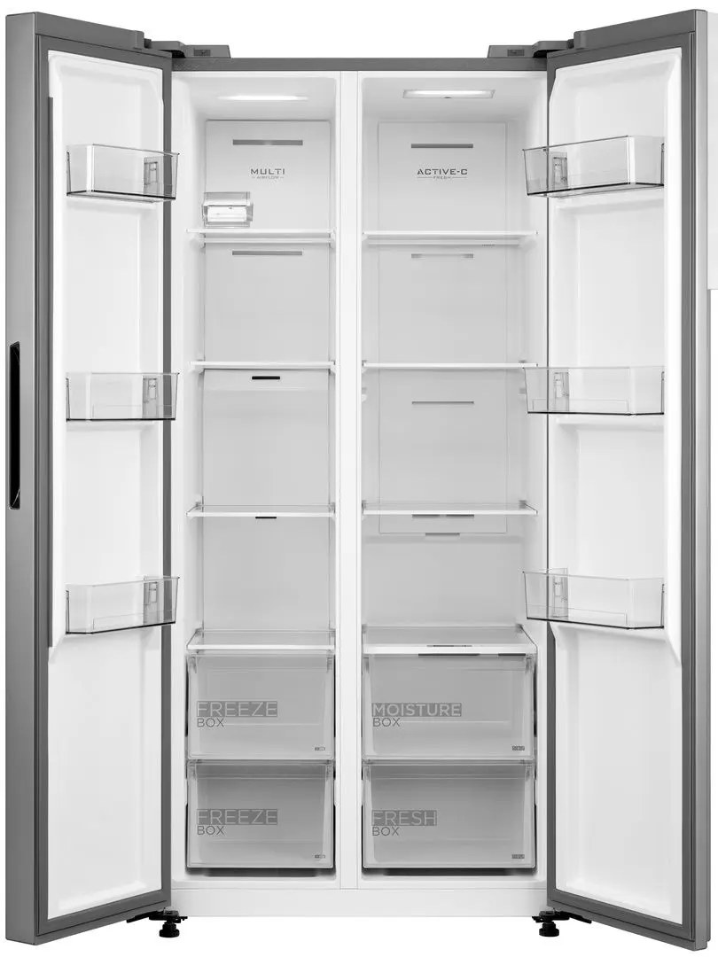 Холодильник Midea MDRS619FGF46 (Inox) - 2