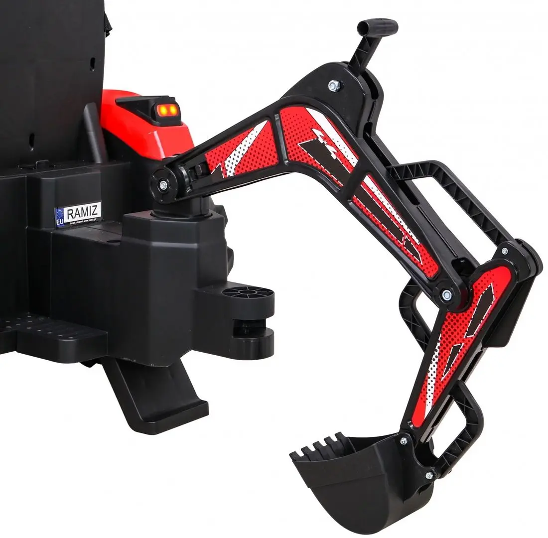 Электротрактор с прицепом Ramiz 720-T (Red)