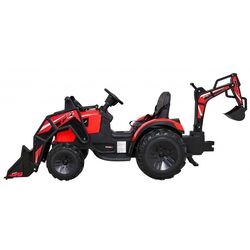 Электротрактор с прицепом Ramiz 720-T (Red) Thumb