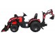 Tractor electric cu remorca Ramiz 720-T (Red)