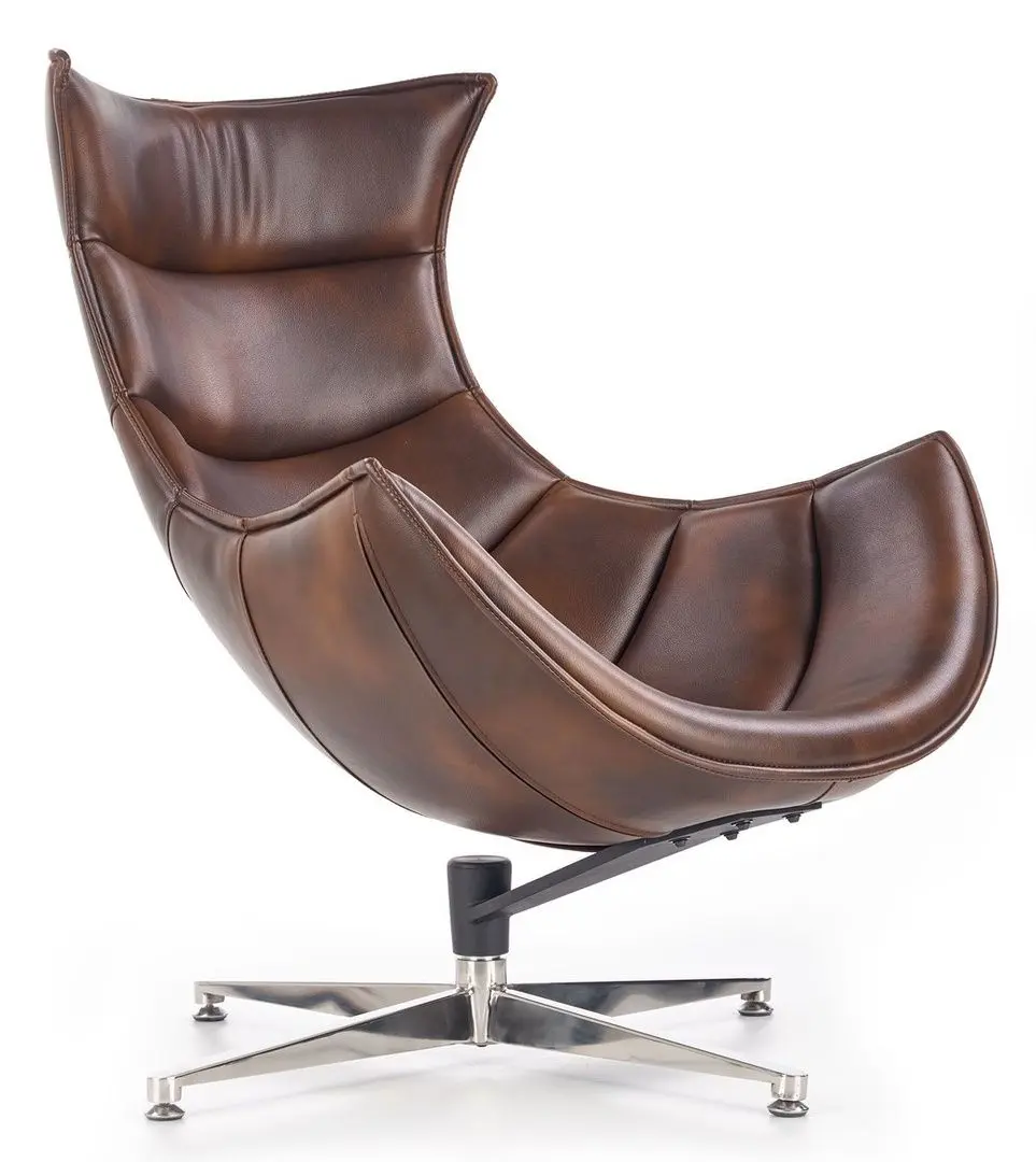 Fotoliu Halmar Luxor (Dark Brown) - 2