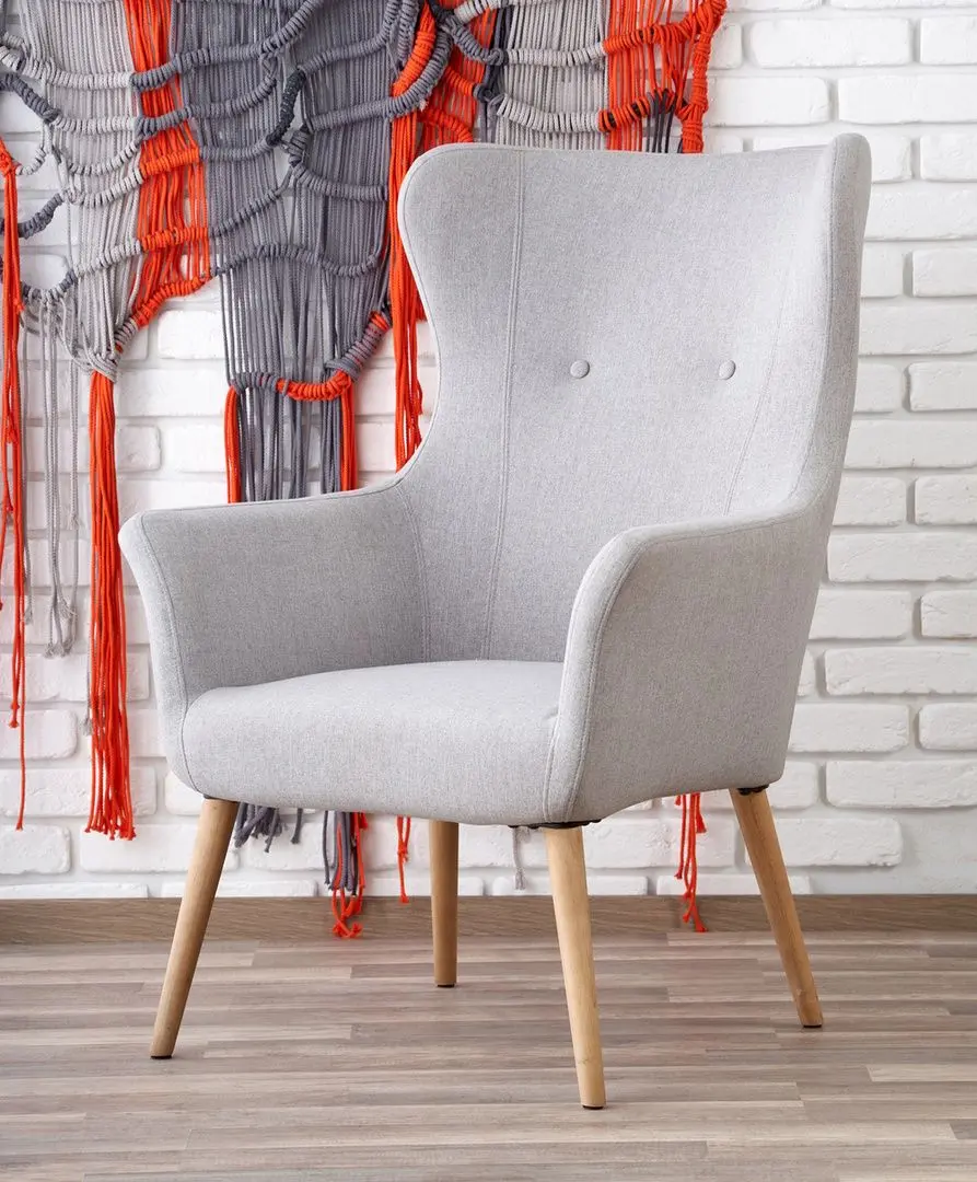 Кресло Halmar Cotto (Light Gray)