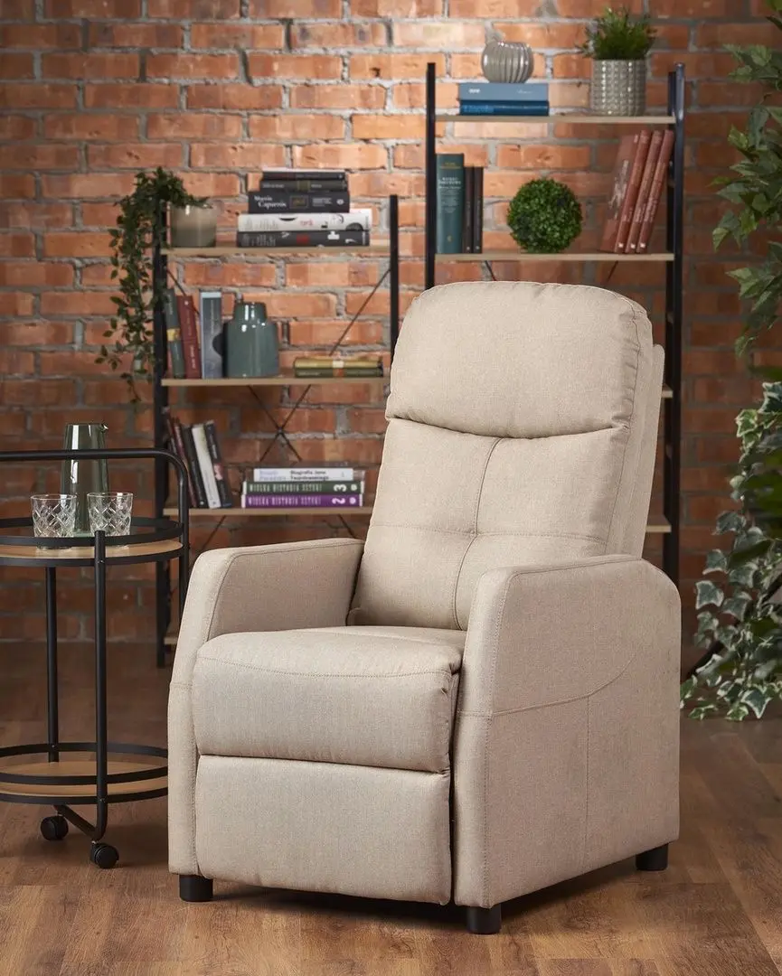 Fotoliu-recliner Halmar Felipe (Beige)