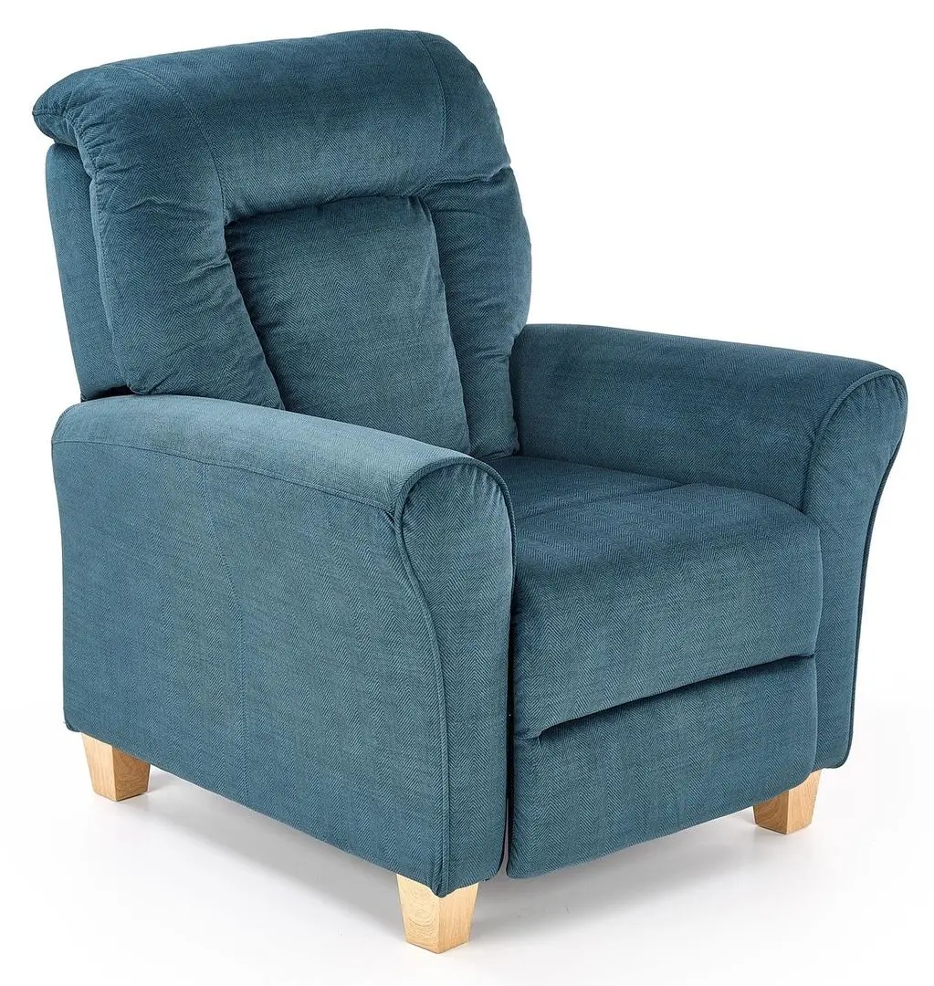 Fotoliu-recliner Halmar Bard (Dark Blue)