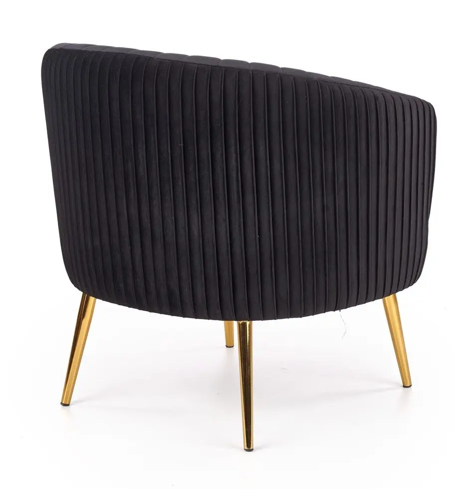 Fotoliu Halmar Crown (Black)