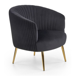Fotoliu Halmar Crown (Black) Thumb