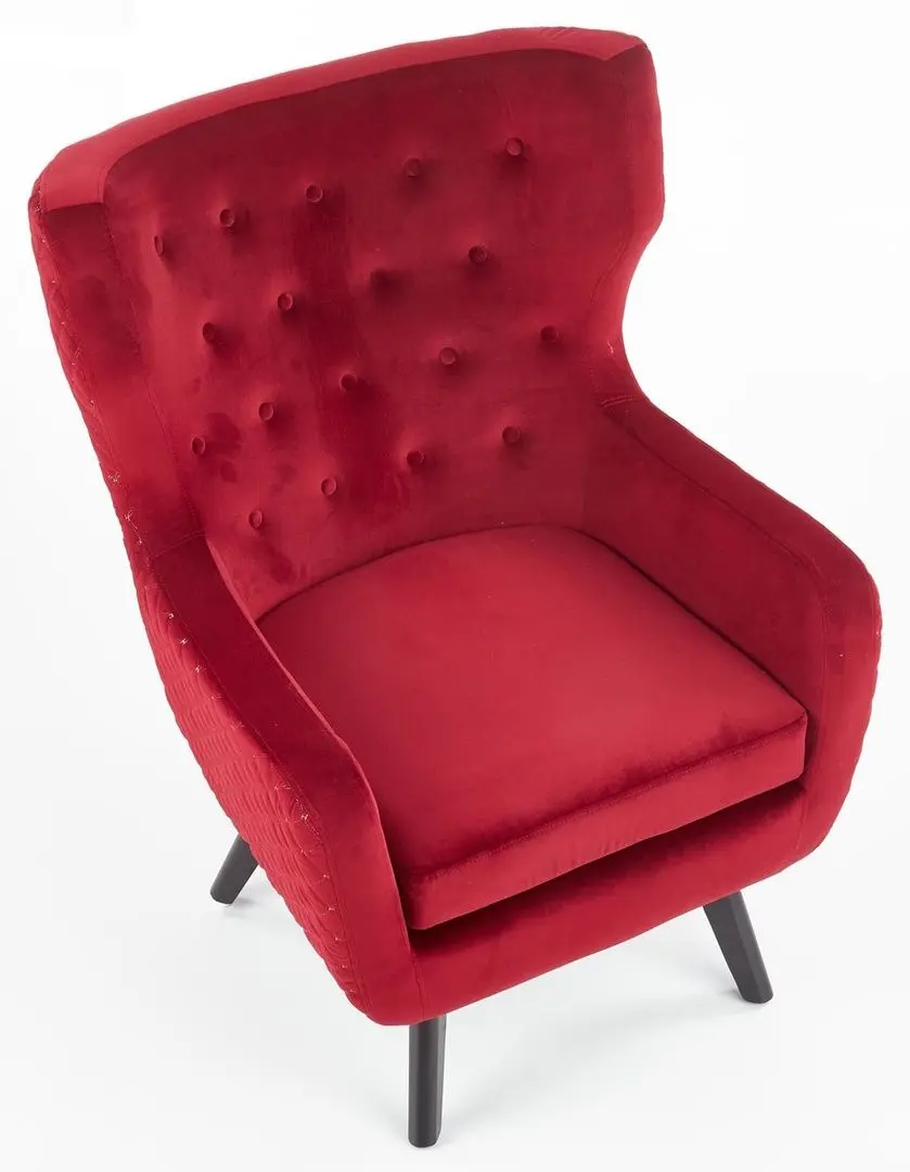 Кресло Halmar Marvel (Dark Red) - 7