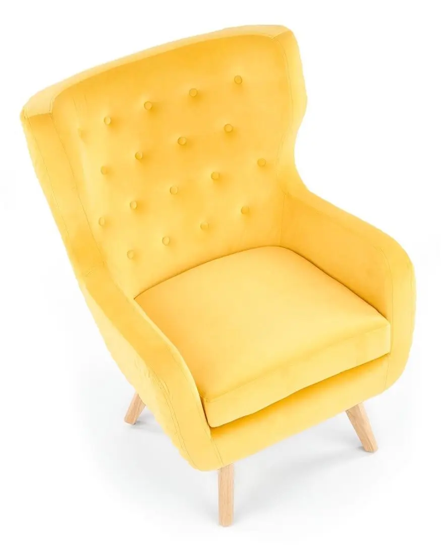 Fotoliu Halmar Marvel (Yellow) - 3