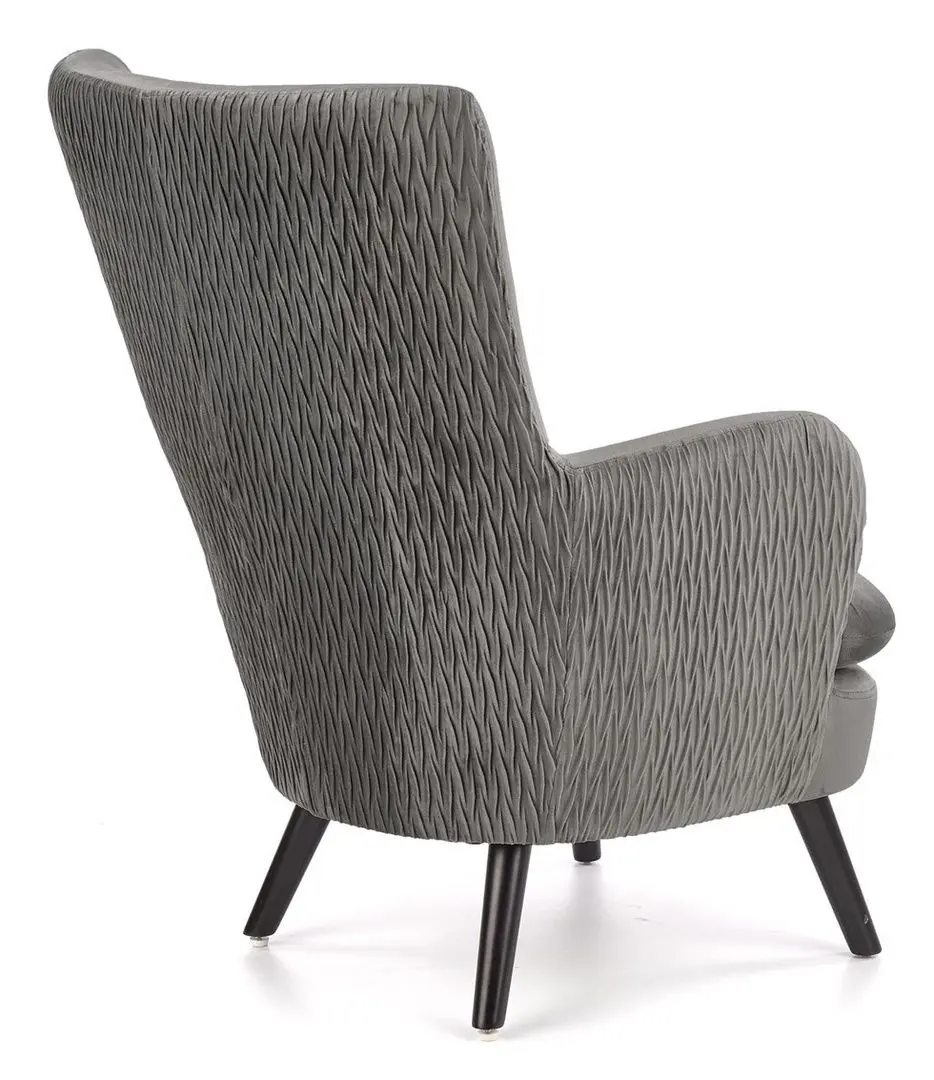 Кресло Halmar Ravel (Gray/Black) - 3