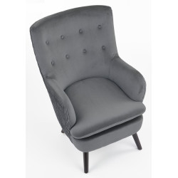Кресло Halmar Ravel (Gray/Black) Thumb