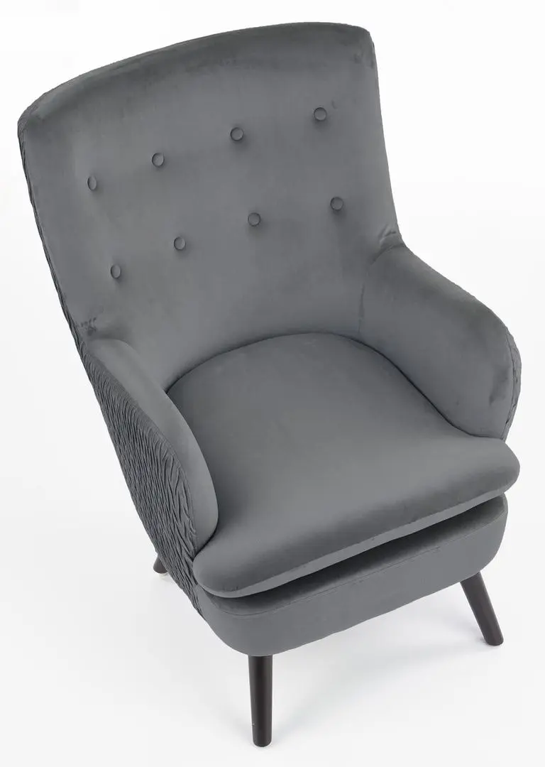 Кресло Halmar Ravel (Gray/Black) - 7
