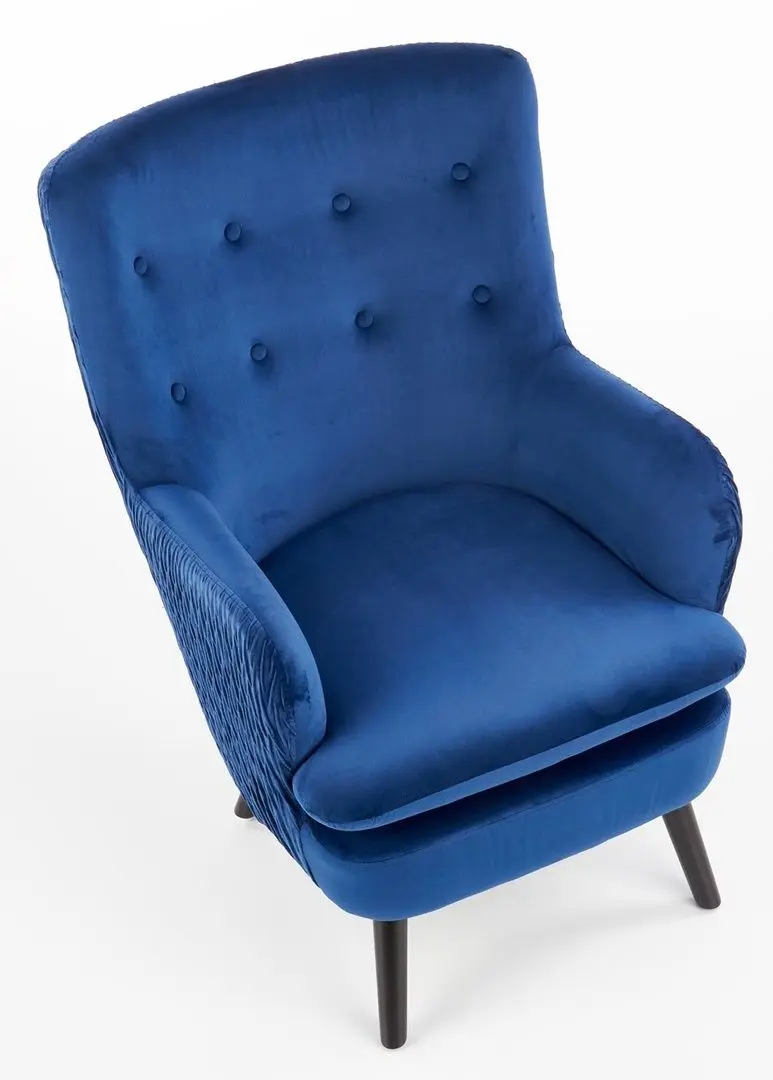 Кресло Halmar Ravel (Dark Blue/Black)