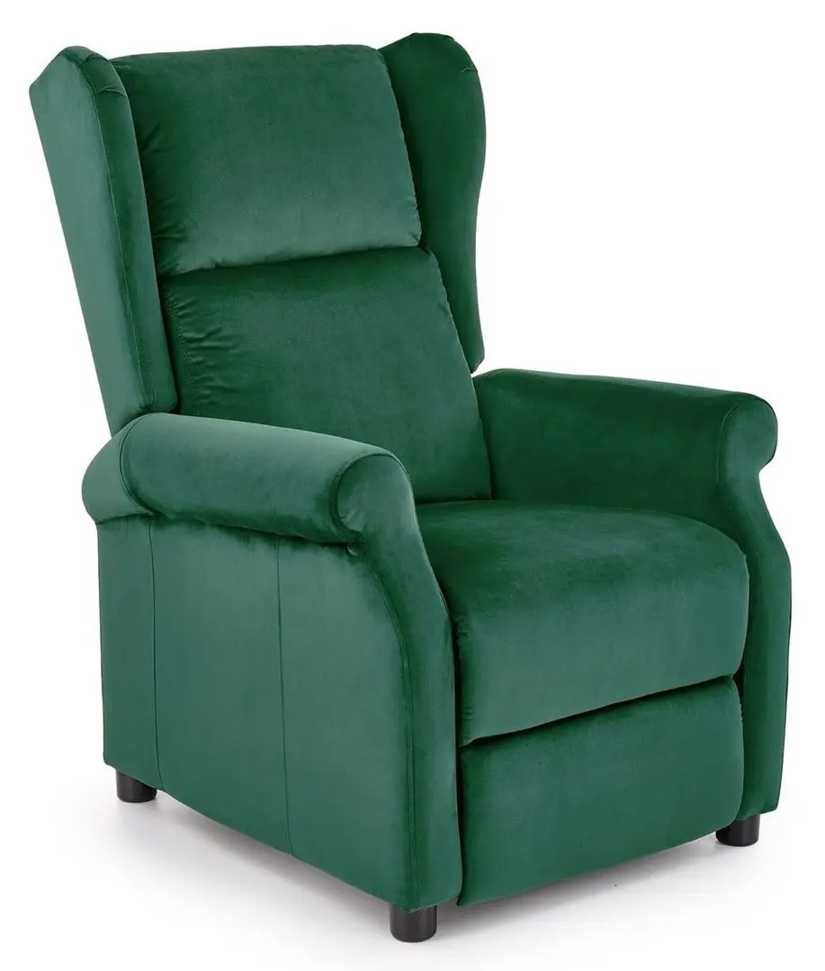Fotoliu-recliner Halmar Agustin 2 (Dark Green)