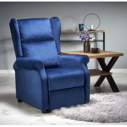 Fotoliu-recliner Halmar Agustin 2 (Blue)