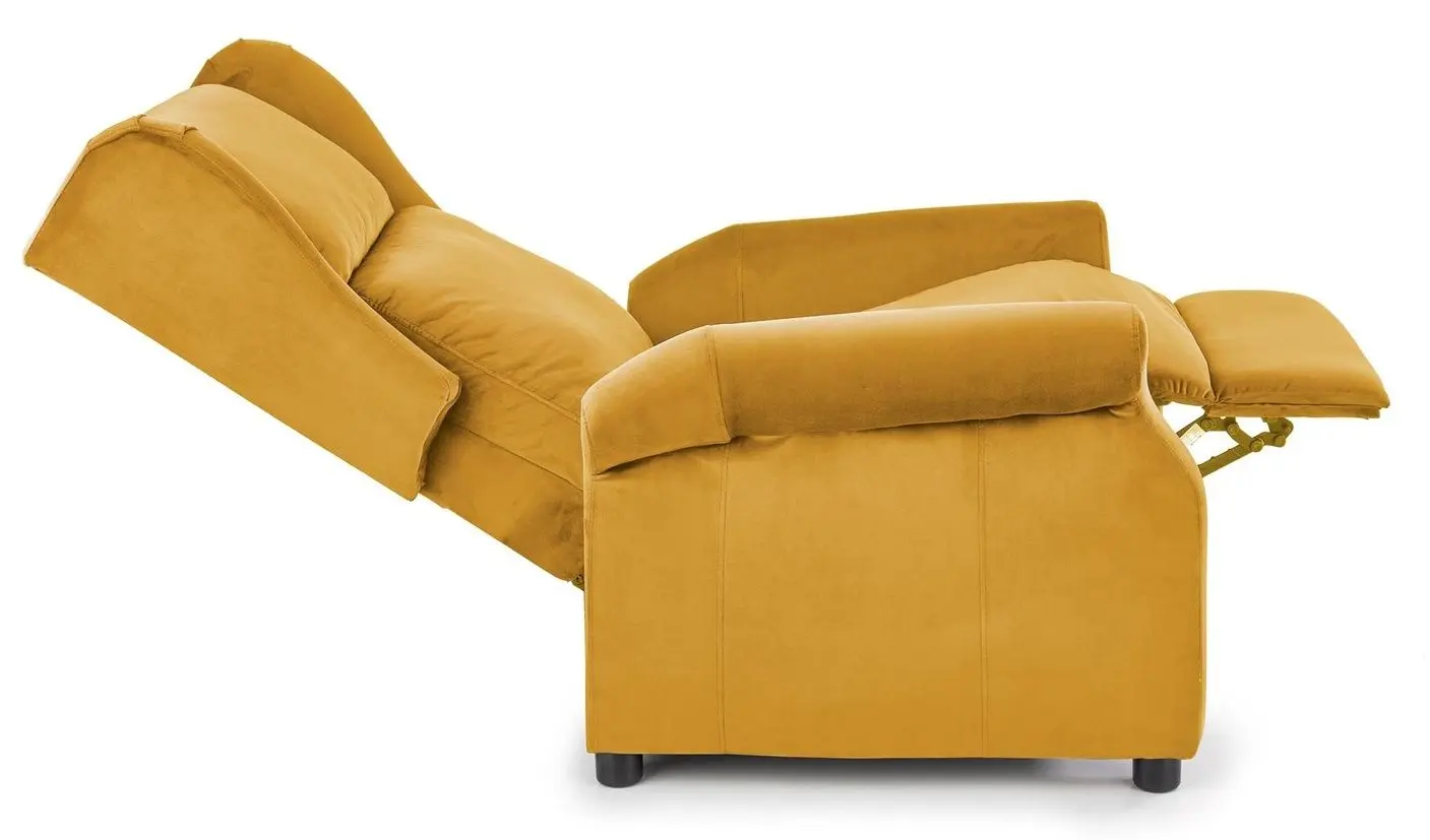 Fotoliu-recliner Halmar Agustin 2 (Mustard)