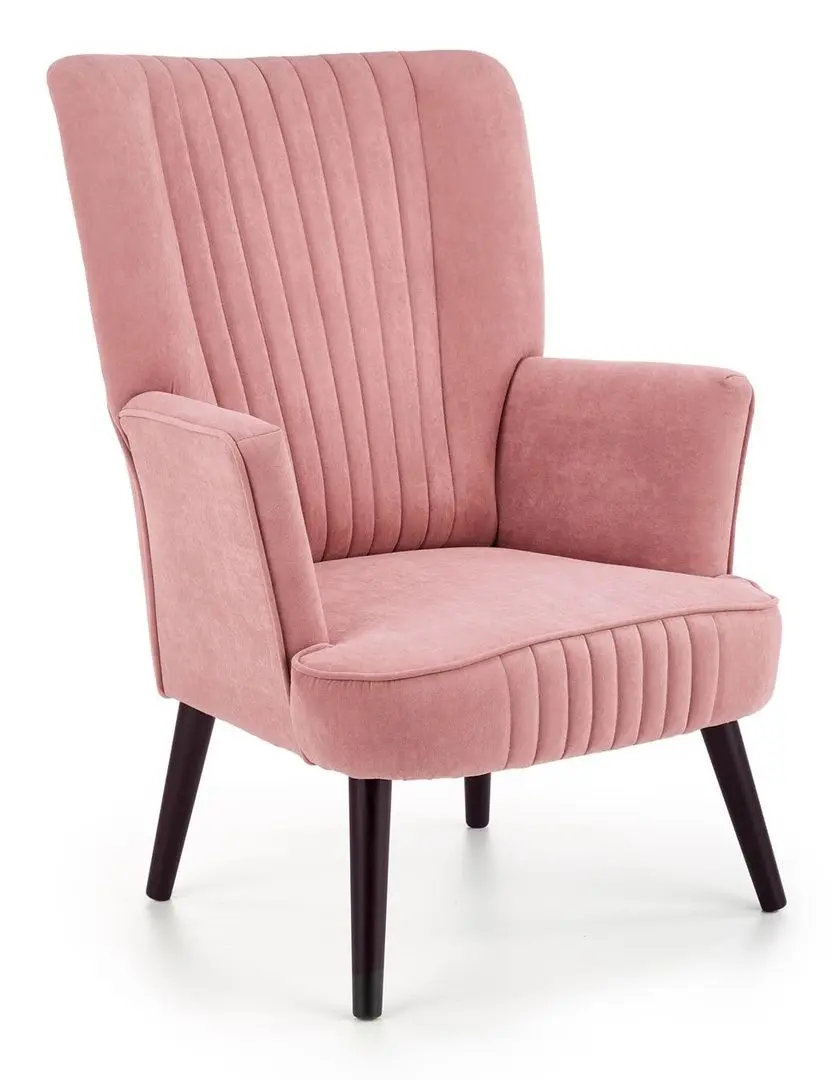 Fotoliu Halmar Delgado (Pink)