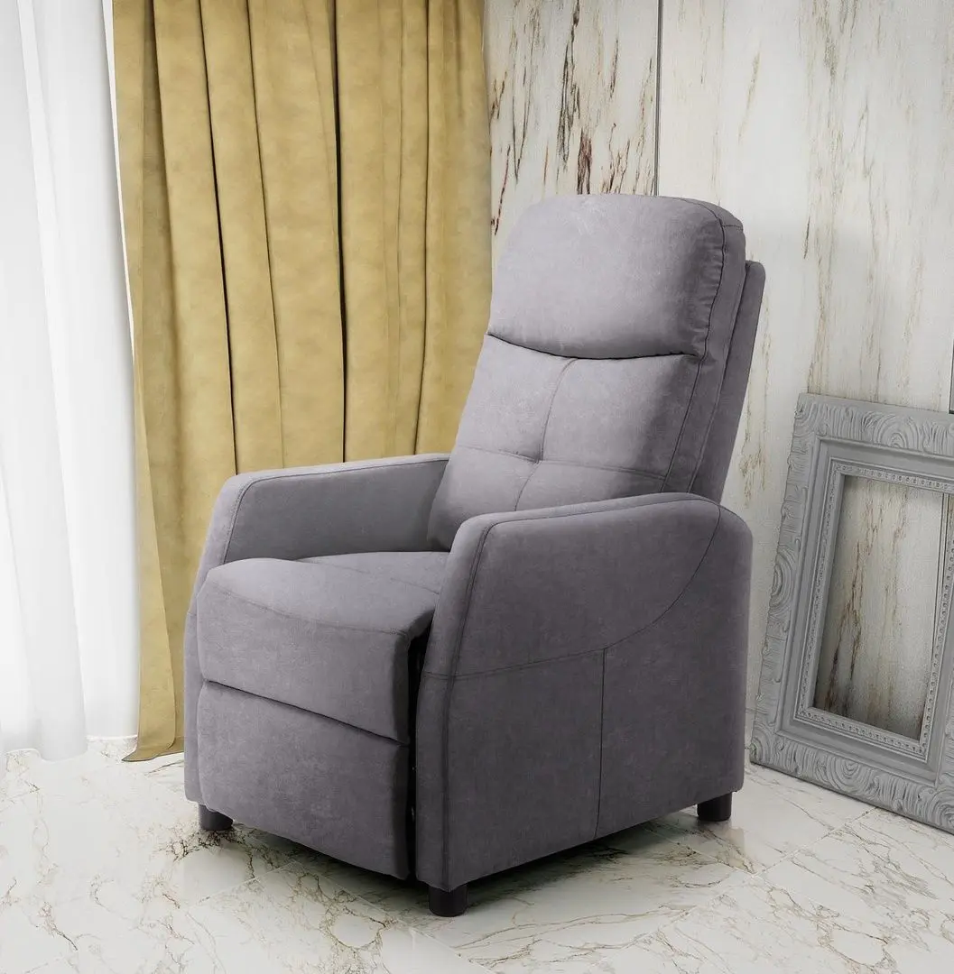 Fotoliu-recliner Halmar Felipe 2 (Gray)