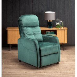 Fotoliu-recliner Halmar Felipe 2 (Dark Green)
