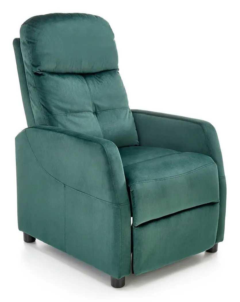 Fotoliu-recliner Halmar Felipe 2 (Dark Green)