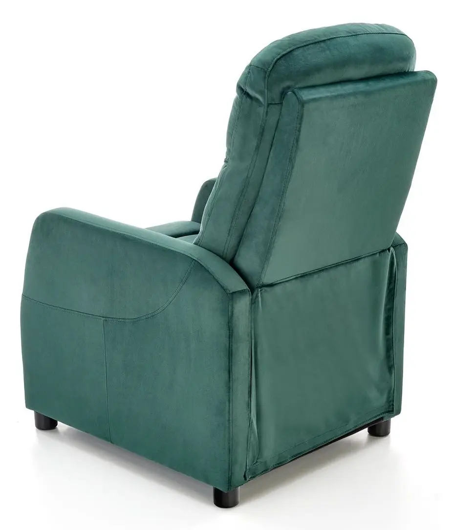 Fotoliu-recliner Halmar Felipe 2 (Dark Green)