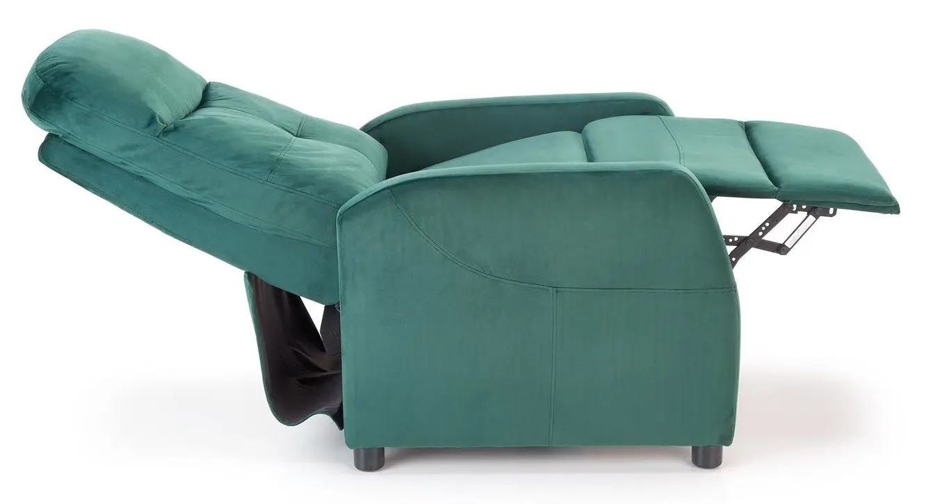 Fotoliu-recliner Halmar Felipe 2 (Dark Green)