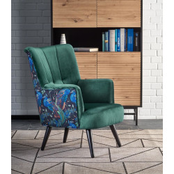 Fotoliu Halmar Pagoni (Dark Green)