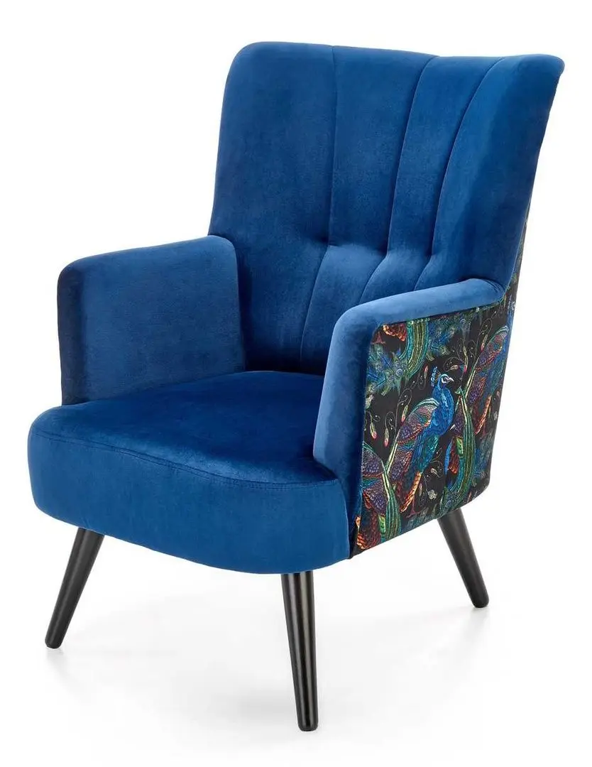 Fotoliu Halmar Pagoni (Dark Blue)