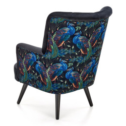 Fotoliu Halmar Pagoni (Black) Thumb