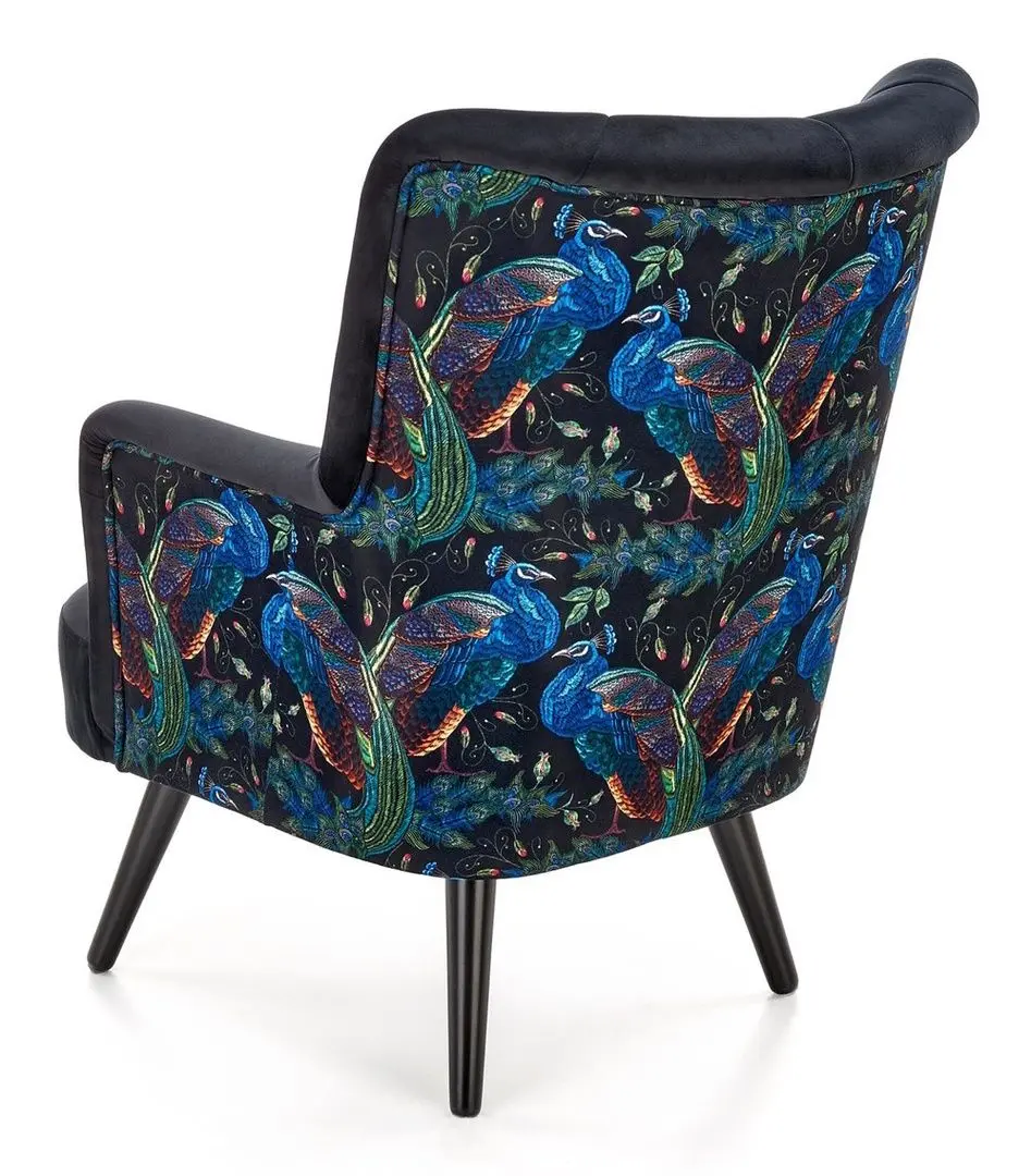 Fotoliu Halmar Pagoni (Black)