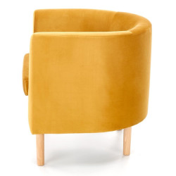 Fotoliu Halmar Clubby 2 (Mustard/Natural) Thumb