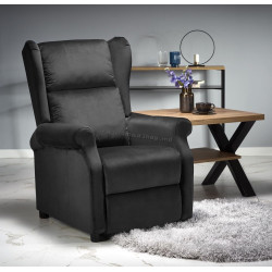 Fotoliu-recliner Halmar Agustin 2 (Black)