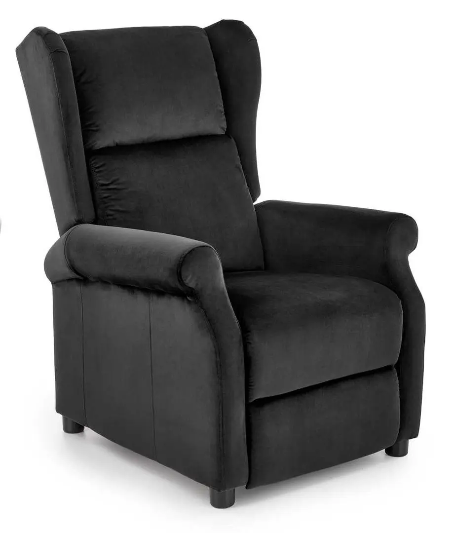 Fotoliu-recliner Halmar Agustin 2 (Black)