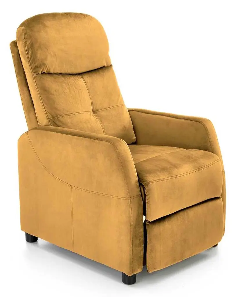 Fotoliu-recliner Halmar Felipe 2 (Mustard)