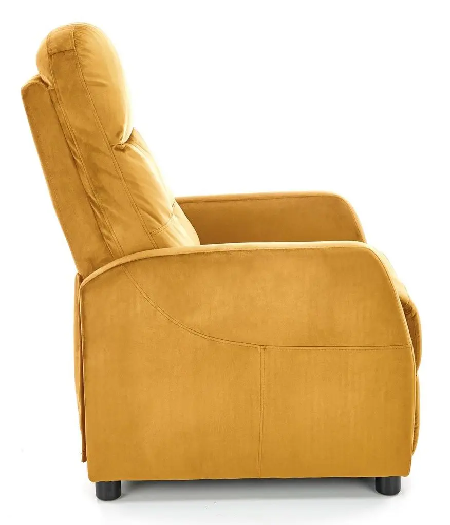 Fotoliu-recliner Halmar Felipe 2 (Mustard)