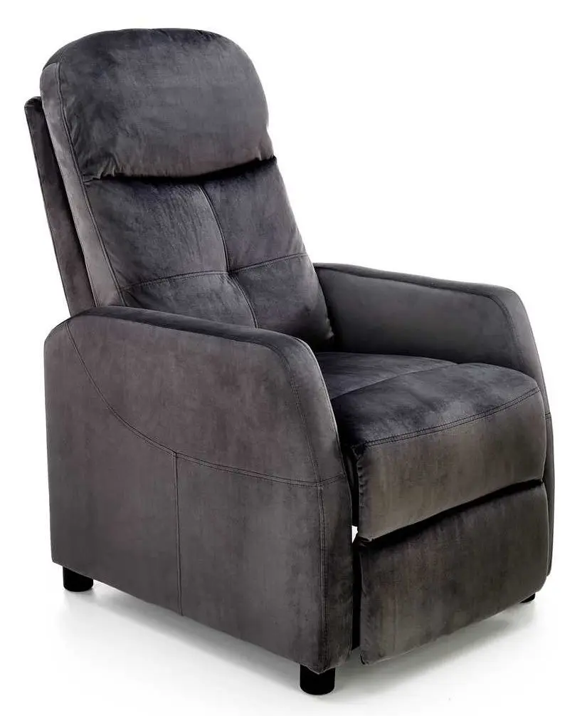 Fotoliu-recliner Halmar Felipe 2 (Black)