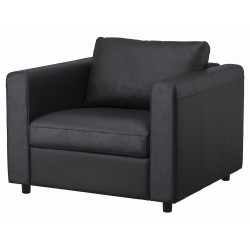 Fotoliu Ikea Vimle/Grann/Bomstad (Negru) Thumb