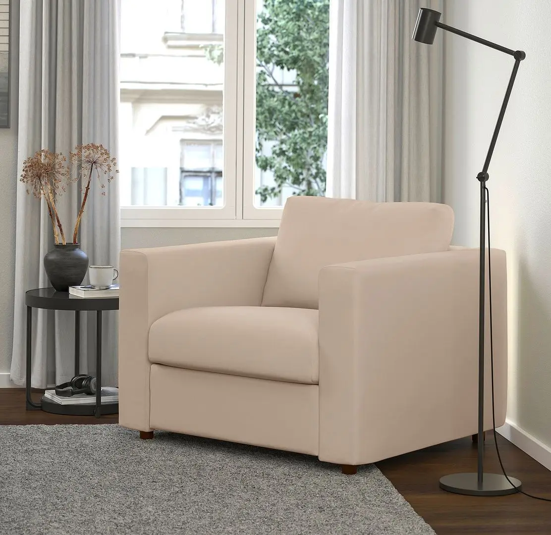 Fotoliu Ikea Vimle/Hallarp (Bej)