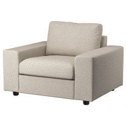 Fotoliu Ikea Vimle/Gunnared cu brate late (Bej) Thumb